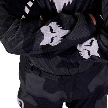 Дитяча джерсі FOX 180 Youth Jersey - BNKR [Black]