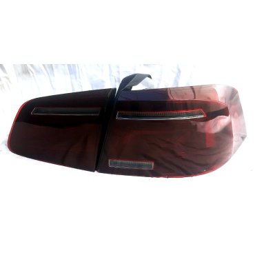 Volkswagen Passat B7 2011+ оптика задняя LED  B8,5 look красная