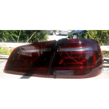 Volkswagen Passat B7 2011+ оптика задняя LED  B8,5 look красная