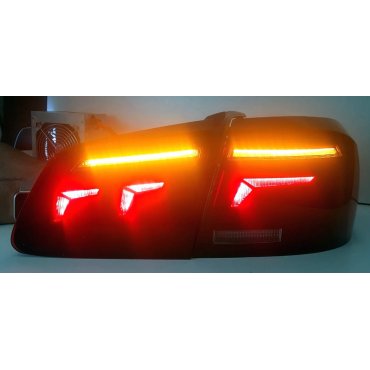 Volkswagen Passat B7 2011+ оптика задняя LED  B8,5 look красная