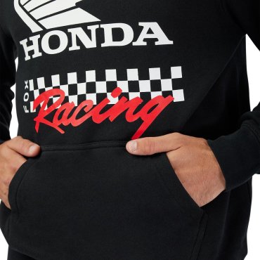Толстовка FOX Hoodie - HONDA® [Black]