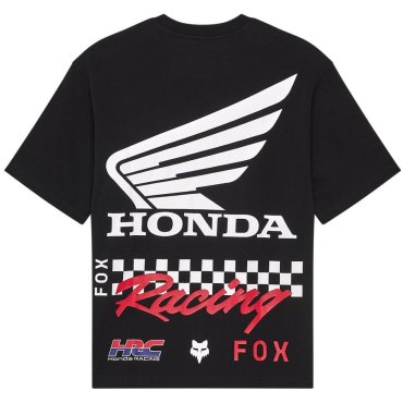 Футболка FOX OVERSIZE Short Sleeve Tee - HONDA® [Black]