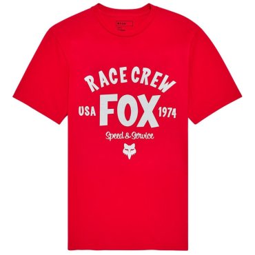 Футболка FOX PREMIUM Short Sleeve Tee - SLOGAN [Flame Red]