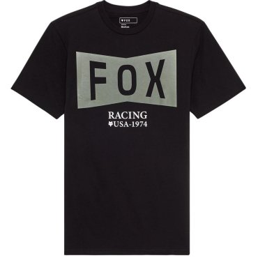 Футболка FOX PREMIUM Short Sleeve Tee - TYPEFACE [Black]