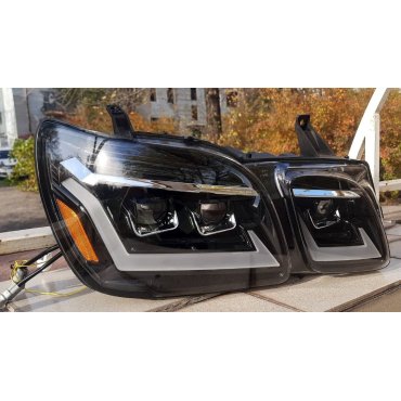 Lexus LX470 1998+ оптика передняя Full LED черная ZW