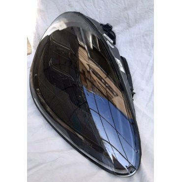 Porsche Cayenne 958 2011+ оптика передняя FULL LED тюнинг 2023+ look  черная SJC