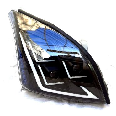 Toyota Land Сruiser 120 Prado оптика передняя LED стиль 3 lenses