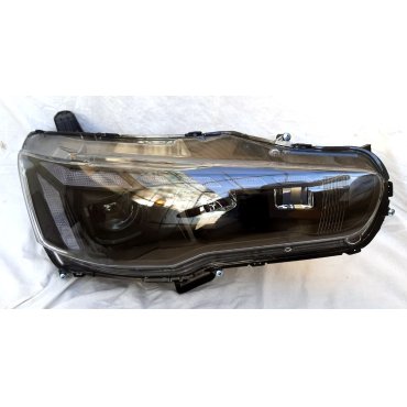 Mitsubishi Lancer X оптика передняя FULL LED Audi A5 стиль 