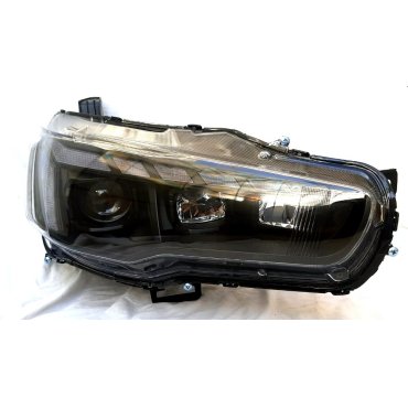 Mitsubishi Lancer X оптика передняя FULL LED Audi A5 стиль 