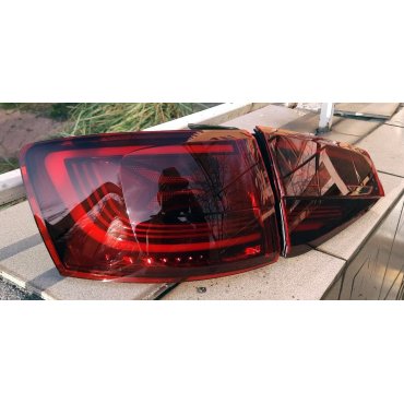 Volkswagen Jetta Mk6 2015+ оптика задняя светодиодная LED красная стиль 2022 RSU