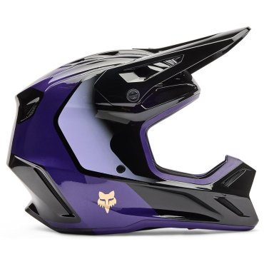 Шолом FOX V3 Helmet - DRIP [Purple]