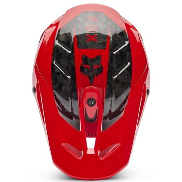 Шолом FOX V3 RS Helmet - FRACTURE [Flo Red]