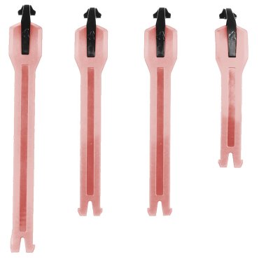 LEATT Strap kit 4.5 Boot [Burn Red]