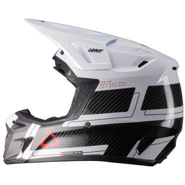 Шолом LEATT Moto 9.5 Helmet + Goggle [White]