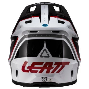 Шолом LEATT Moto 7.5 Helmet + Goggle [White/Red]