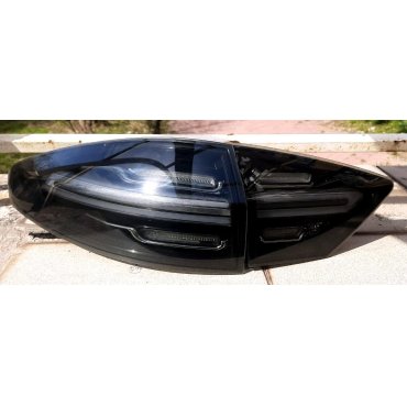 Ford Mondeo Mk5 / Fusion 2013+ оптика задняя тюнинг черная стиль Porsche