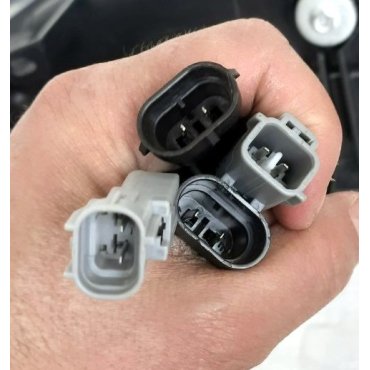 Toyota Сamry V50 USA оптика передняя черная FULL LED