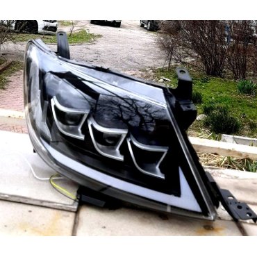 Toyota Hilux Vigo 2005+ оптика передняя тюнинг FULL LED стиль Lexus RP