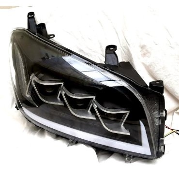 Toyota RAV 4 Mk3 2005+ оптика передняя FULL LED тюнинг черная RP