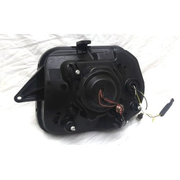 Suzuki Jimny 1998+ оптика передняя черная FULL LED тип Defender RP