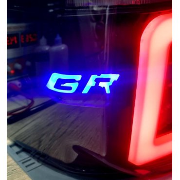 Toyota Hilux Revo 2014 оптика задняя тюнинг LED черная GR look