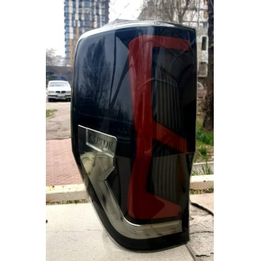 Ford Ranger T6 T7 задние тюнинг фонари LED черные Raptor logo