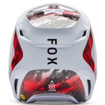 Шолом FOX V1 Helmet - KAIROS [Flo Red]