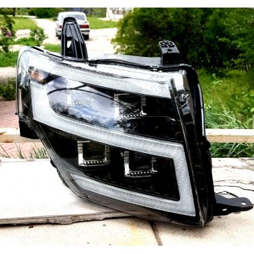 Mitsubishi Pajero Mk4 V80 2006+ оптика передняя Full LED тип MX