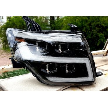 Mitsubishi Pajero Mk4 V80 2006+ оптика передняя Full LED тип MX