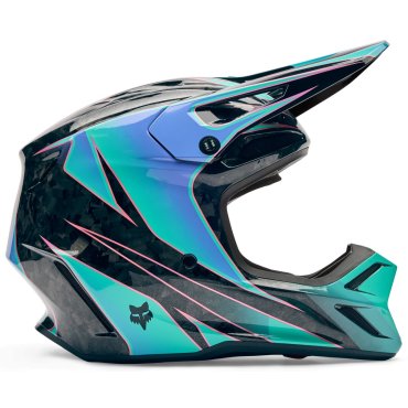 Шолом FOX V3 RS Helmet - CANVAS [Aqua]