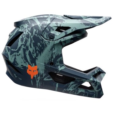 Шолом FOX RAMPAGE Helmet - IMAGE PRINT [Arctic Blue]