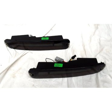 Mitsubishi Pajero Mk3 1999+ оптика задняя LED в бампер черная CP