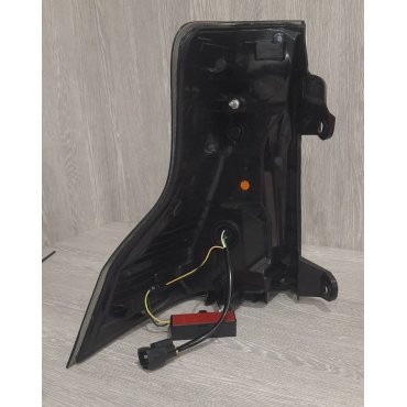 Toyota Prado 150 2010+ оптика задняя черная стиль 3D WY