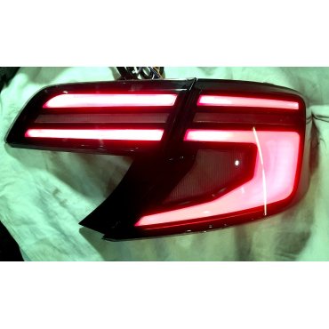 Toyota Сamry V50 USA оптика задняя LED красно-черная стиль RP