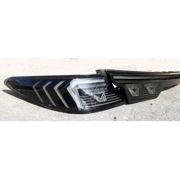 Toyota Camry V80 2024+ оптика задняя LED RGB альтернативная тюнинг черная Set стиль ZW