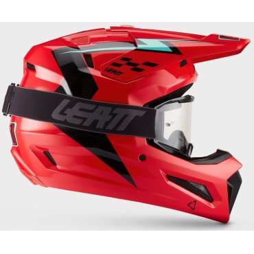 Шолом LEATT Moto 3.5 JR Helmet + Goggle [Red]