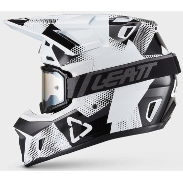 Шолом LEATT Moto 7.5 Helmet + Goggle [White]