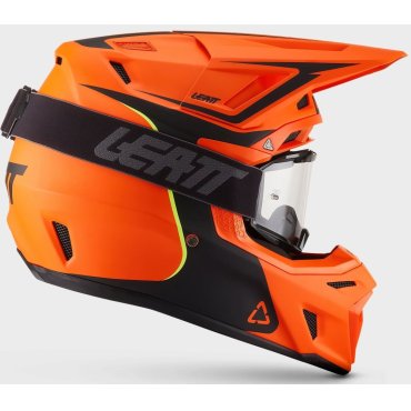 Шолом LEATT Moto 8.5 Helmet + Goggle [Fire Orange]
