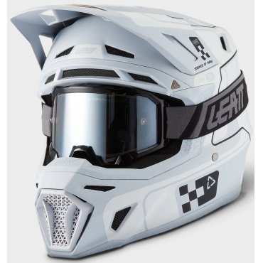 Шолом LEATT Moto 8.5 Helmet + Goggle [Grey]