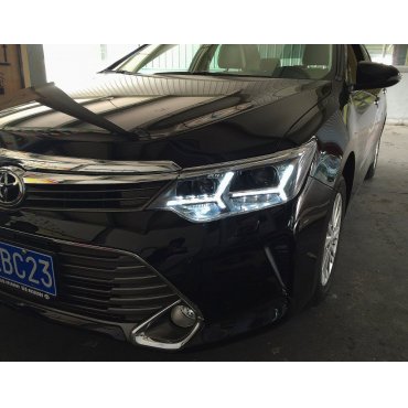 Toyota Сamry V55 оптика передняя ксенон ,фары тюнинг Y стиль 2015+