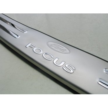 Ford Focus 2 седан накладка защитная на задний бампер