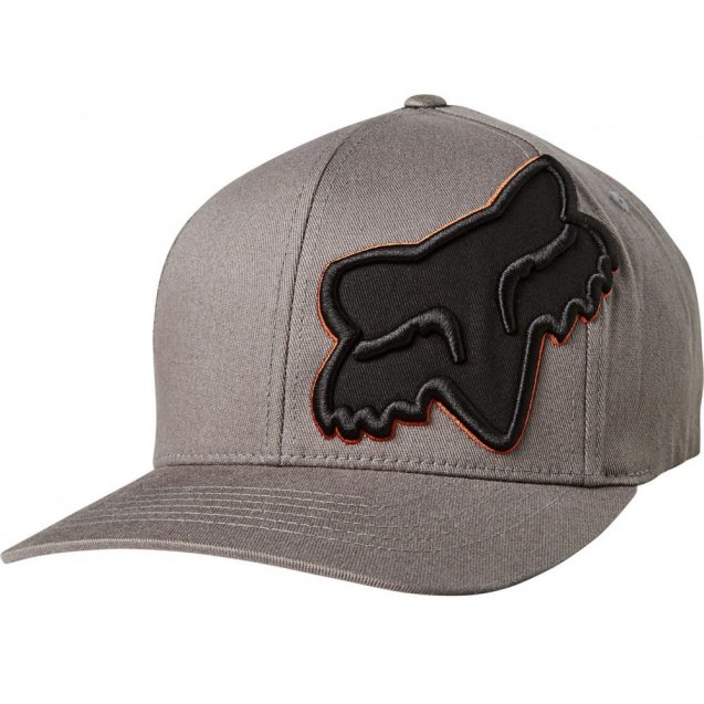 Кепка FOX EPICYCLE FLEXFIT HAT [Grey/Orange]