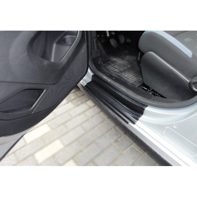 Citroen Berlingo 2008+ / Peugeot Partner 2008+ накладки   дверных проемов защитные полиуретановая