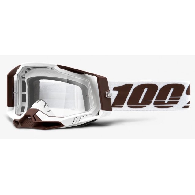 Окуляри 100% RACECRAFT 2 Goggle Snowbird - Clear Lens