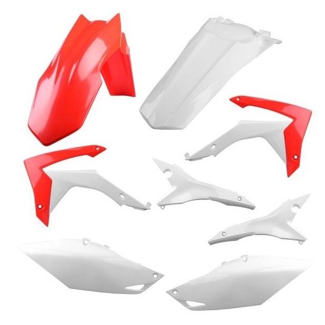 Пластик Polisport MX kit - Honda (14-) [Red/White]
