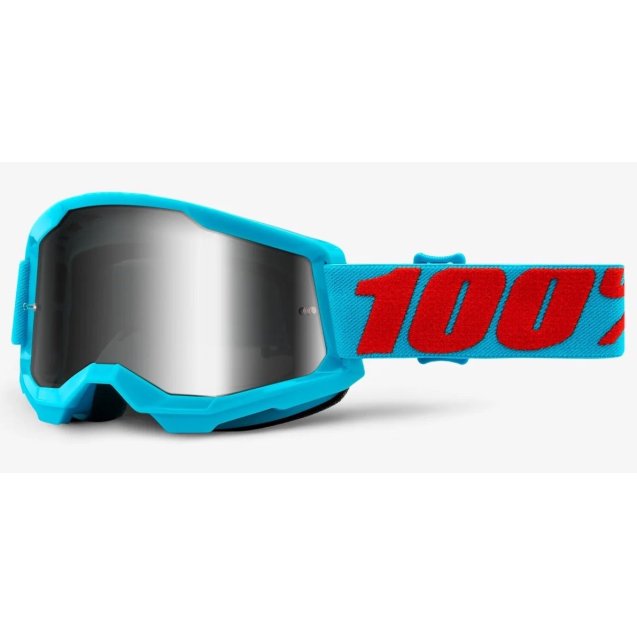 Окуляри 100% STRATA 2 Goggle Summit - Mirror Silver Lens