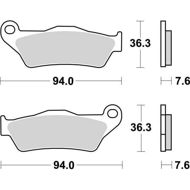 Гальмівні колодки SBS Ultra Quit Brake Pads