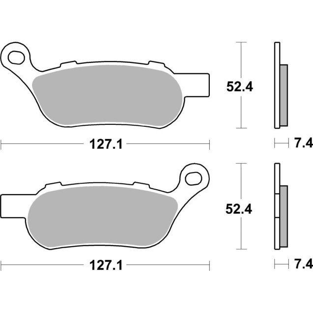 Гальмівні колодки SBS Ultra Quit Brake Pads