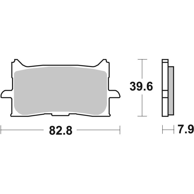 Гальмівні колодки SBS Performance Front Brake Pads