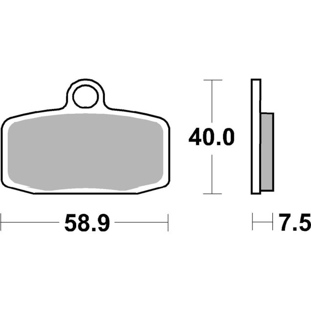 Гальмівні колодки Renthal RC-1 Works Brake Pads